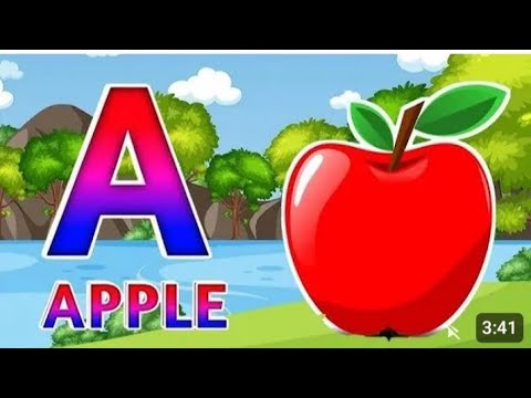 Phonics Song 2 with TWO Words in 3D - A For Airplane - ABC Alphabet Songs with Sounds for Children