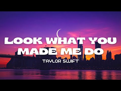 Look What You Made Me Do (Lyrics) 🎧 I don't like your little games, don't like your tilted stage