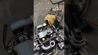 D02hBj : Restarting a very old abandoned diesel Engines #shorts #usedengine