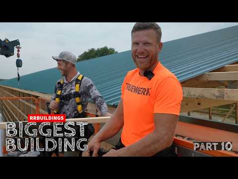 LARGEST metal roof on the BIGGEST Building