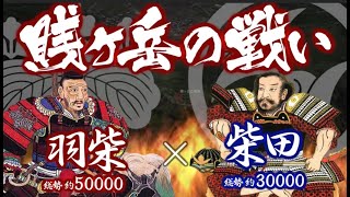 【合戦解説】賎ヶ岳の戦い　羽柴 vs 柴田　〜 織田家を我が物にしたい羽柴秀吉とそれを阻止したい柴田勝家がついに激突する 〜