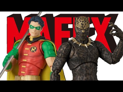 Mafex Robin and Killmonger REVEALED!