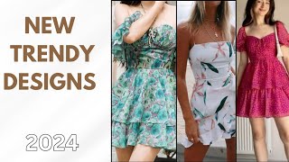 NEW TRENDING SHORT DRESSES 👆❤️ FOR WOMEN