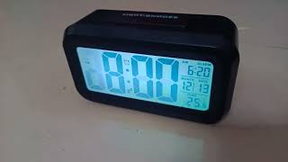 aadya alley Alarm Clock, Digital Clock, Table Clock for Students, Watch Timer for Study, Home,