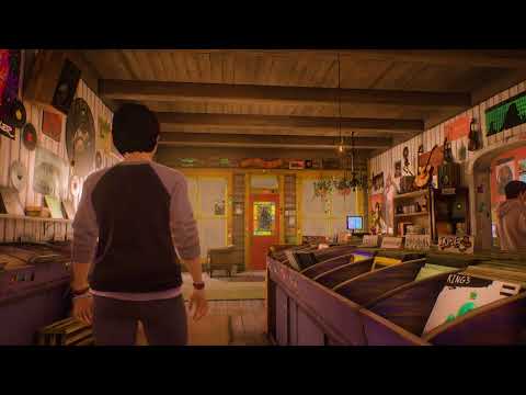 Life Is Strange: True Colors - Record Shop Ambiance (birds, white noise, outdoor sounds, cat meows)