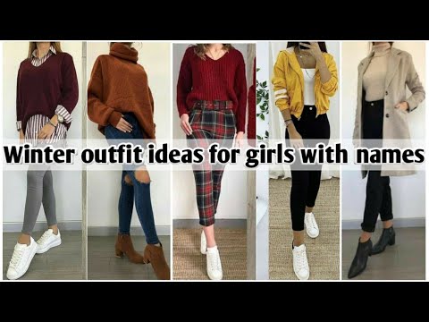 Winter outfit ideas with names • Layering outfits in winter • Winter dresses • STYLE POINT