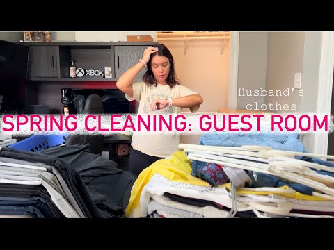 Spring cleaning | guest room | Mekenzie Hughes