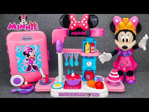 Satisfying with Unboxing Minnie Mouse Kitchen Cooking Playset| Review Toys ASMR