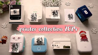 💜All my Mini Printers 2024 - What the difference | Phomemo, Cat Printer, Xiaomi, Nelko , Inksi