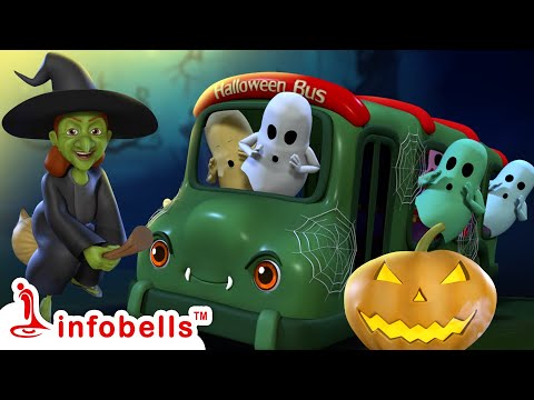 The Halloween Bus Song for Kids | Bengali Rhymes for Children | Infobells #bengalirhymes #bussong