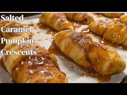 How to make Salted Caramel Pumpkin Crescents