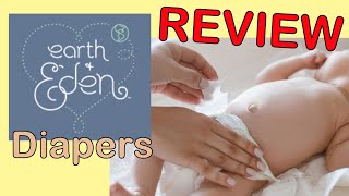 Earth + Eden Diapers - Mom's REVIEW ♦ For Kids with Sensitive Skin & Allergies - Newborn Babies