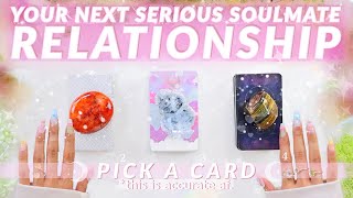 Your Next Serious Relationship🔒(Twin Flame? Soulm8?)♥️In-Depth LOVE Tarot Reading✨PICK A CARD🔮