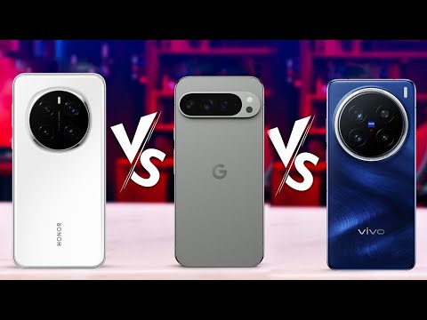 Honor Magic 7 Pro vs Vivo X200 Pro vs Google Pixel 9 Pro XL