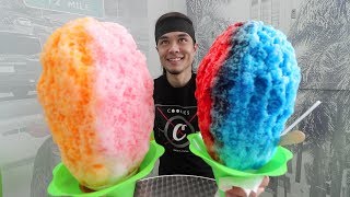 GIANT Shave Ice Challenge (ft. Morgan)