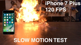 iPhone 7 Slow Motion Video Test