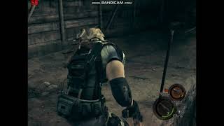 RESIDENT EVIL 5 GAMEPLAY | WALKTHROUGH THE RUINS TUNNEL.........