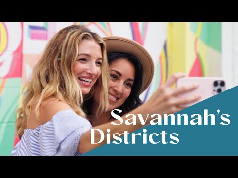 Explore the Diverse Districts of Savannah, Georgia