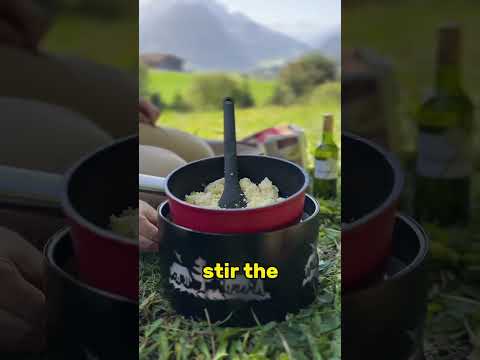 BUCKETLIST EXPERIENCE: Fondue backpack in the Swiss Alps!