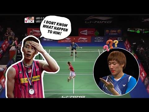 MasterClass Match! LEE CHONG WEI Made The Opponent Nosebleed?!