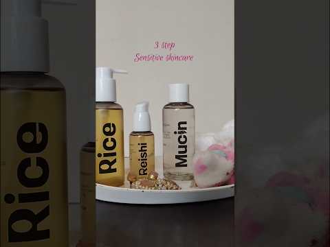 Sensitive skincare from Korean brand #koreanskincare #koreanskincareproduct #cleansingoil #serum