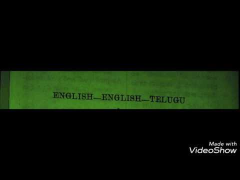 English-english-telugu