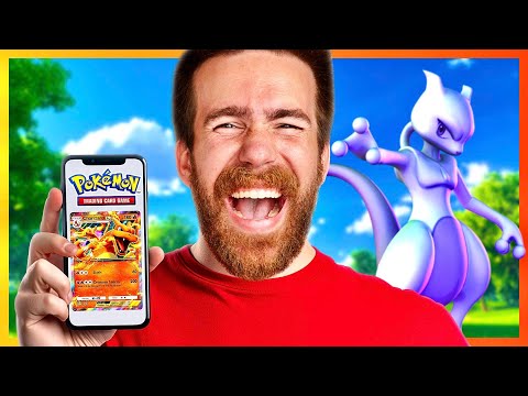 This New Pokémon TCG Pocket Game Is SO ADDICTING!!!