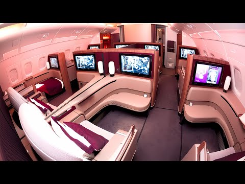 Qatar Airways A380 First Class Flight from Doha to Sydney | Full Flight Experience & Lounge