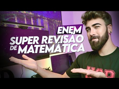 A MATEMÁTICA DO ENEM EM UM VÍDEO! SUPER AULÃO DE MATEMÁTICA