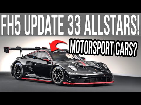 Forza Horizon 5 UPDATE 33 "Apex Allstars" ALL ABOUT RACE CARS?