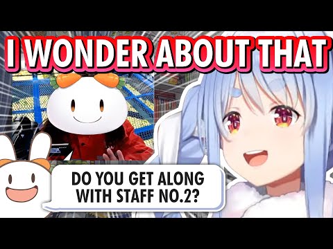 Pekora and her Funny Interaction with Staff No.2【Hololive】