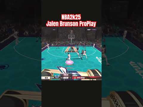 NBA2k25 Jalen Brunson ProPlay #nba2k25 #nba2kgameplay #jalenbrunson