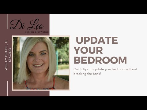 Update your Bedroom| Di Leo Design & Staging w/ Cartwright Realty- Wesley Chapel, FL