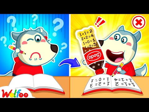 No, Wolfoo! Cheating Is Not Good ❌ Story about basic rules in School | Wolfoo Channel New Episodes