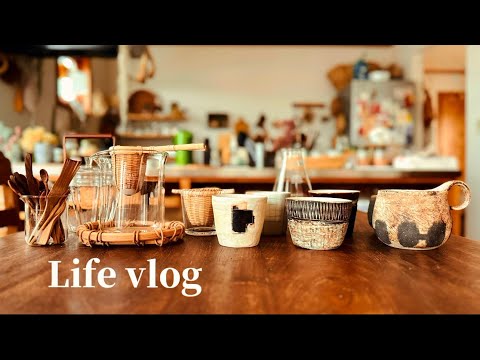 Tableware Introduction] Tea Ceremony Utensils and Utensils for Making Tea / Living vlog