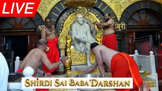 🔴 Live Shirdi Sai Baba Temple : 15 January 2025 | Shirdi Sai Baba Live Darshan