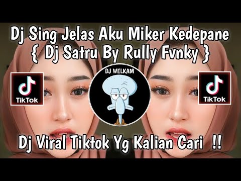 DJ SENG JELAS AKU MIKIR KEDEPANE || DJ SATRU BY RULLY FVNKY DJ VIRAL TIK TOK 2024 !!