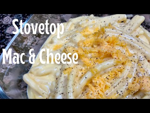 Creamy Stovetop Mac & Cheese BETTER THAN BOXED | How to Make Homemade Stovetop Mac & Cheese | Recipe