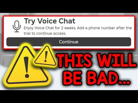 Roblox is giving VOICE CHAT to EVERYONE...