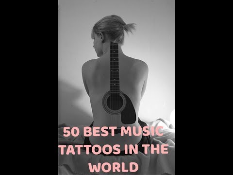 50 best music tattoos in world