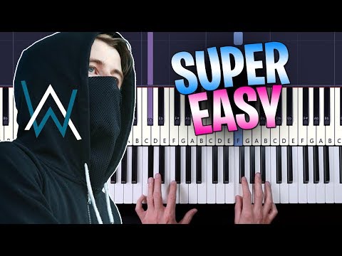 Alan Walker - Faded | Piano Tutorial For Complete Beginners