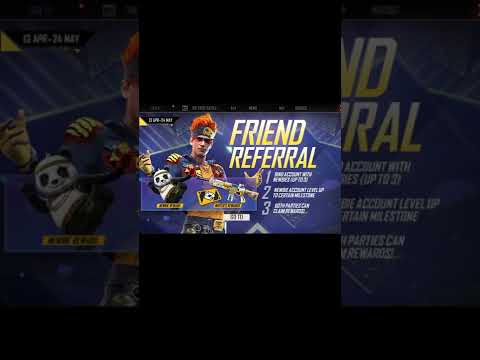 friend referral event free fire // how to complete friends referral even //ff new event//#shorts