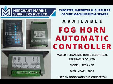 🎉 NEW ARRIVAL: FOG HORN AUTOMATIC CONTROLLER WDK - S3 📢