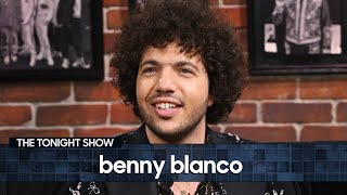 benny blanco and Jimmy Fallon Eat a Steak Dinner, Talk Cooking for SZA and Cuddling with Ed Sheeran