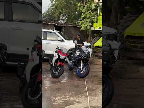 Mujhe BS jeetna hai 😎 yamaha r14 v4 🔥 Honda CBR 🔥 #shorts #trending #bike #shortsvideo