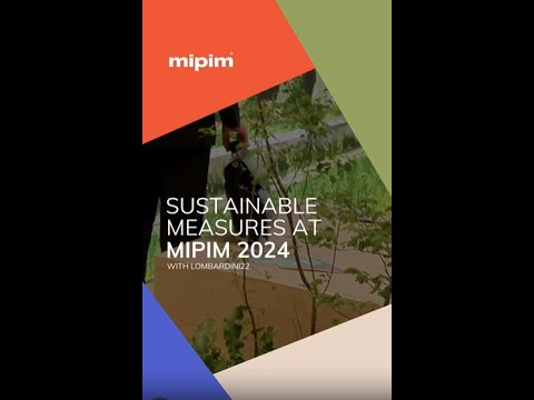 Sustainable measures at MIPIM 2024 - Lombardini 22