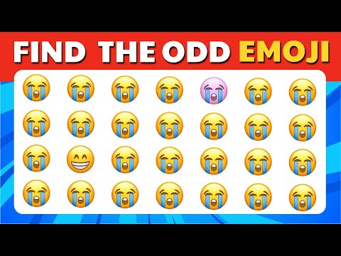 186 puzzles for GENIUS | Find the ODD One Out 😛 Emoji Edition Quiz 2024 | Quiz Lion