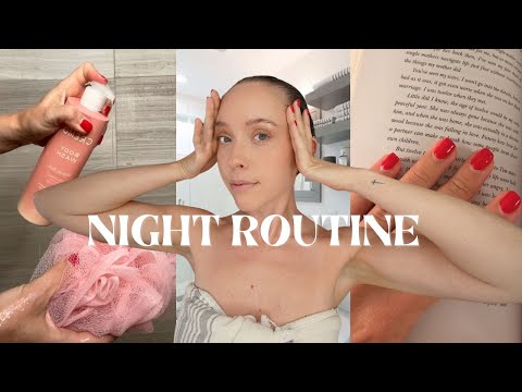 Summer Night Time Routine: Heatless Curls, Skincare + Everything Shower!