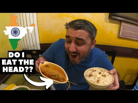 MOUTH-WATERING PRAWN CURRY WITH PULAO + More!! KOLKATA INDIA 🇮🇳