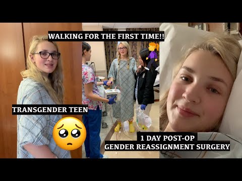 1 Day Post-Op Gender Reassignment Surgery Vlog | Transgender Teen | Emily Tressa |